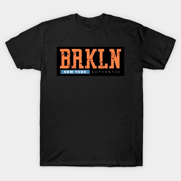 Brooklyn New York City NYC Lovers Souvenir T-Shirt by markz66